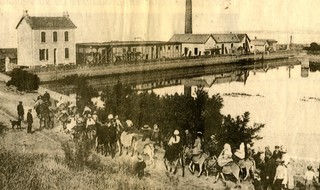 Usine d'eau de Tanchet - vers 1910