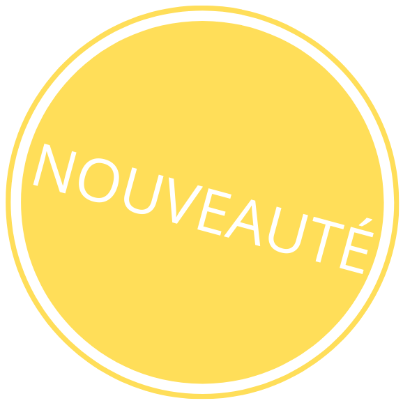 bouton NOUVEAUTÉ